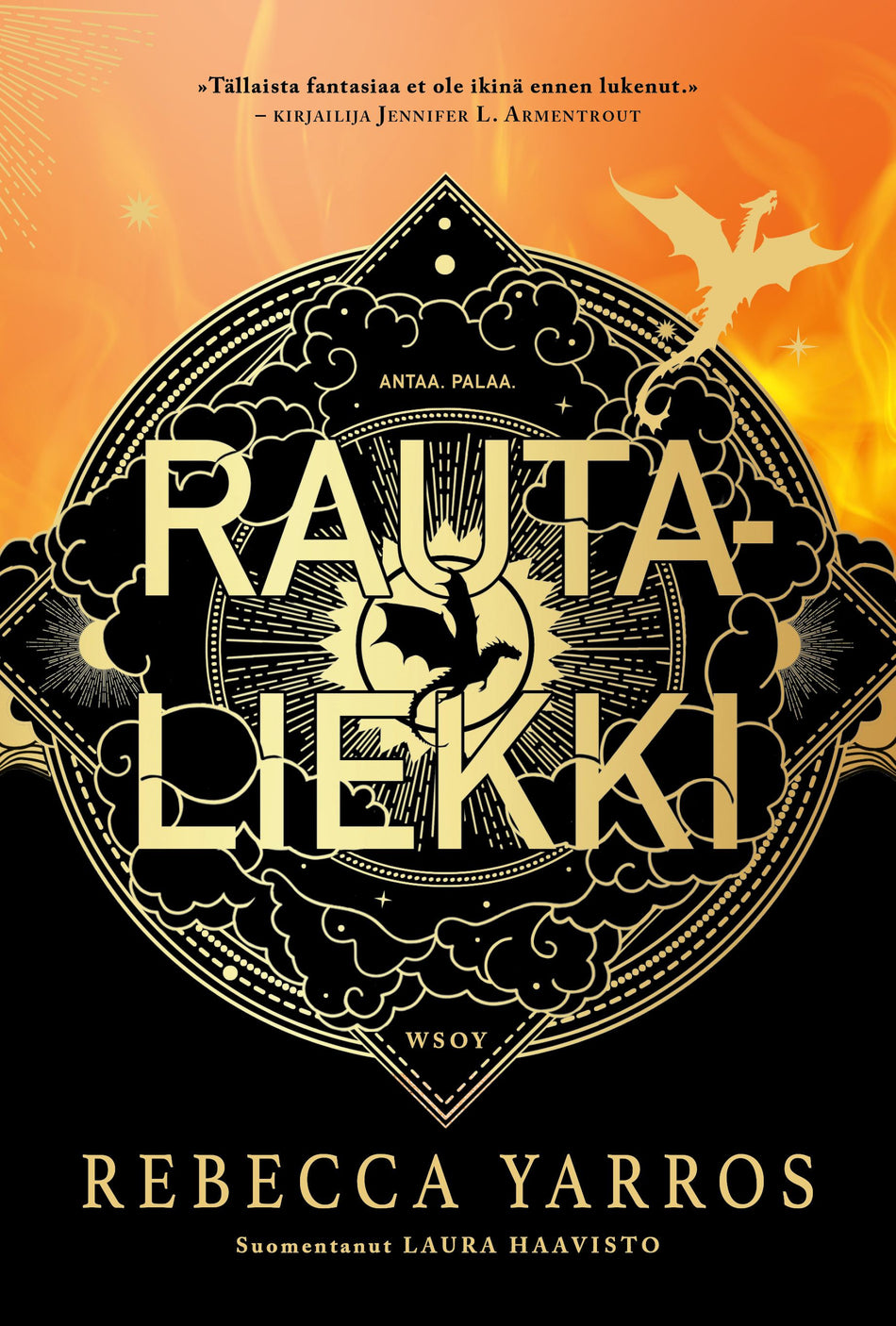 Valokuva kirjasta Rebecca Yarros Rautaliekki (erikoislaitos), kuuluu tuoteryhmään Fantasiakirjat.
