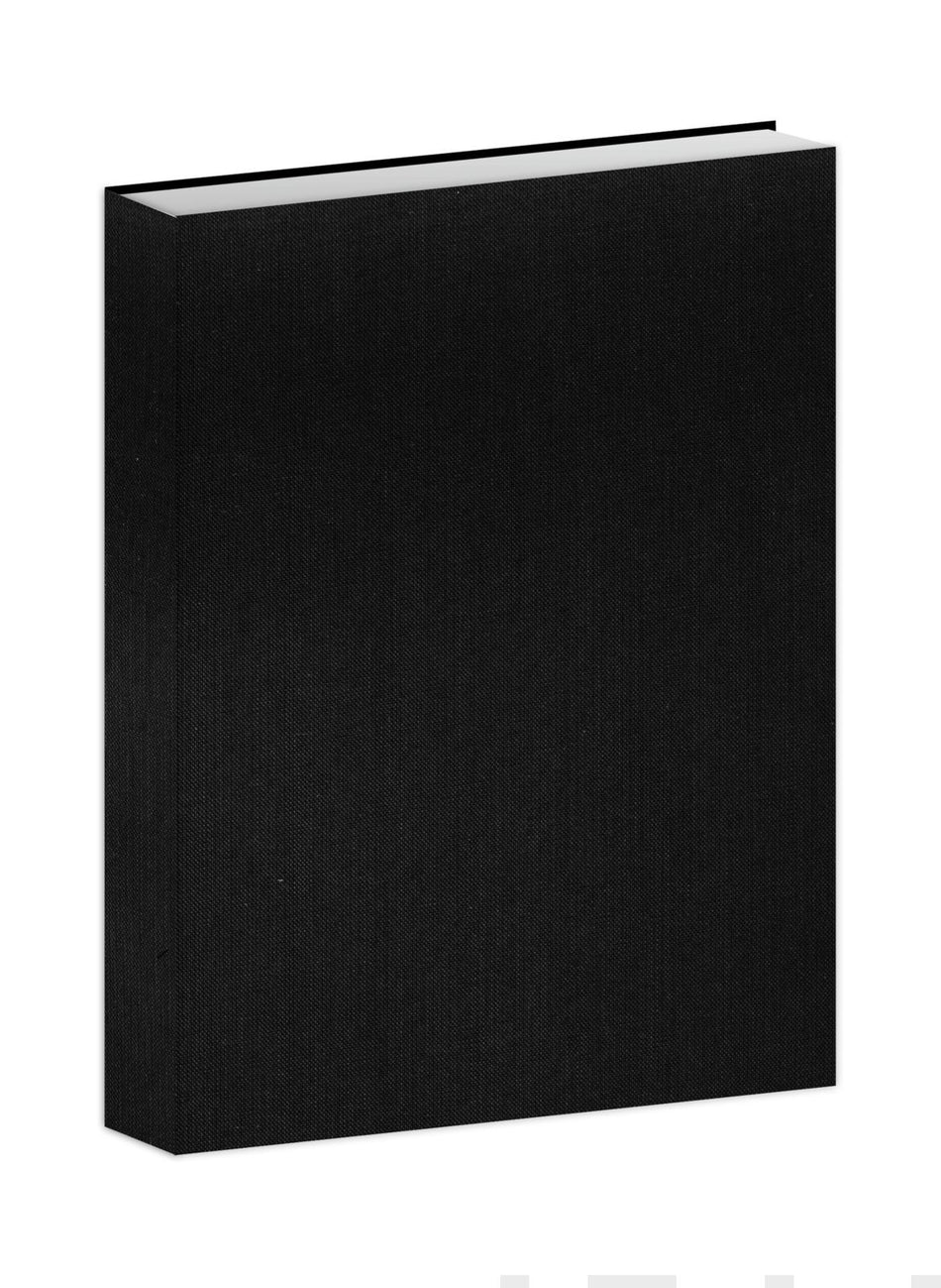 Valokuva tuotteesta Bujo-muistikirja musta kangas, kuuluu tuoteryhmään Muistikirjat.