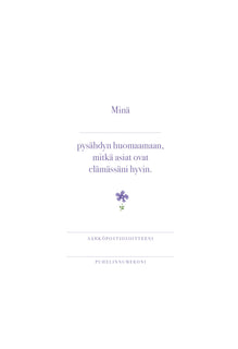 Kiitollisuuspäiväkirja