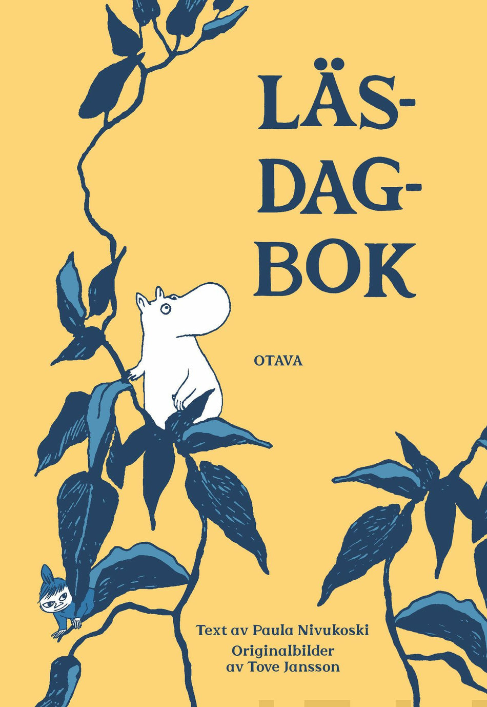 Valokuva kirjasta  Mumin Läsdagbok - för barn, kuuluu tuoteryhmään Lasten romaanit lorut ja runot.