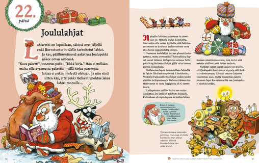 Hurjan hauska joulukirja