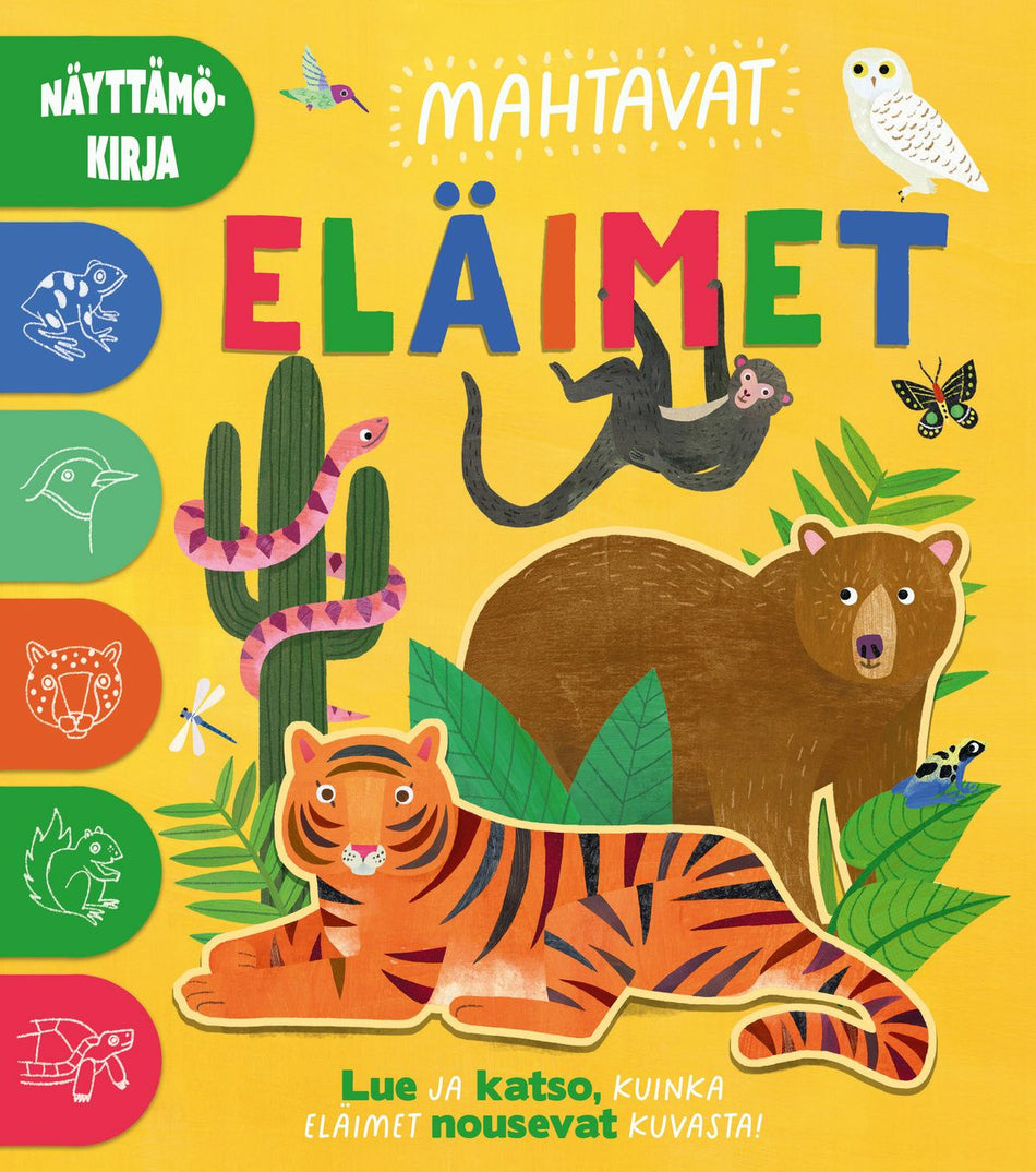 Valokuva kirjasta Catherine Ard Mahtavat eläimet, kuuluu tuoteryhmään Lasten kuvakirjat.