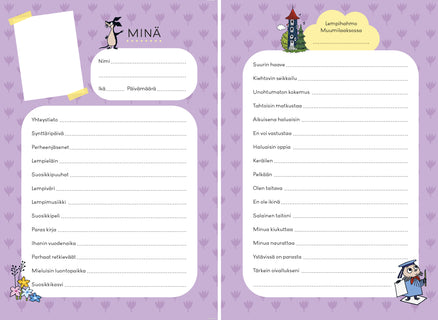 Muumi - Ystäväkirja