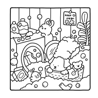 Coco Wyo - Cozy Cuties Värityskirja