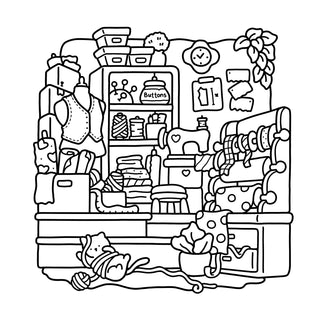 Coco Wyo - Cozy Corner Värityskirja