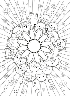 Squishmallows - Värileikki Mallow Days Väritysposterit