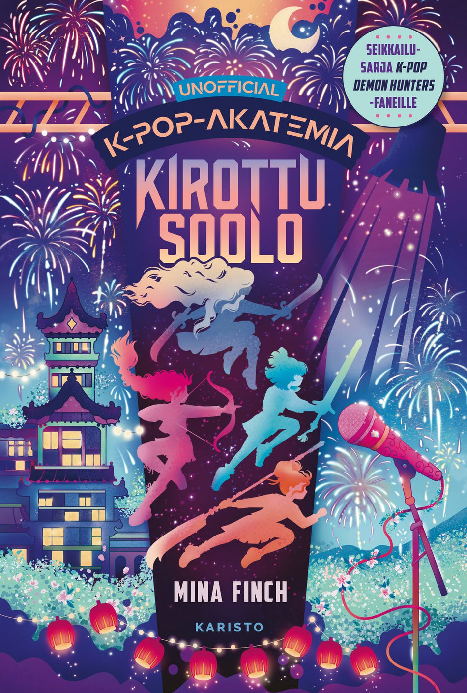 K-pop-akatemia – Kirottu soolo - Mina Finch - E-kirja | Suomalainen.com