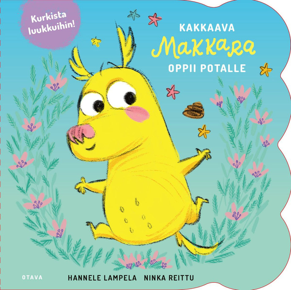 Valokuva kirjasta Hannele Lampela / Ninka Reittu Kakkaava Makkara oppii potalle, kuuluu tuoteryhmään Lasten kuvakirjat.