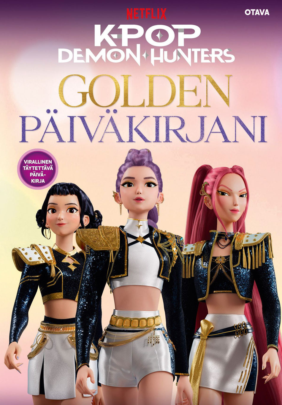 Valokuva kirjasta  KPop Demon Hunters Golden Päiväkirjani, kuuluu tuoteryhmään Lasten ja nuorten tietokirjat.