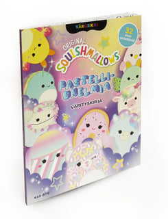 Squishmallows - Pastelliunelmia Värityskirja
