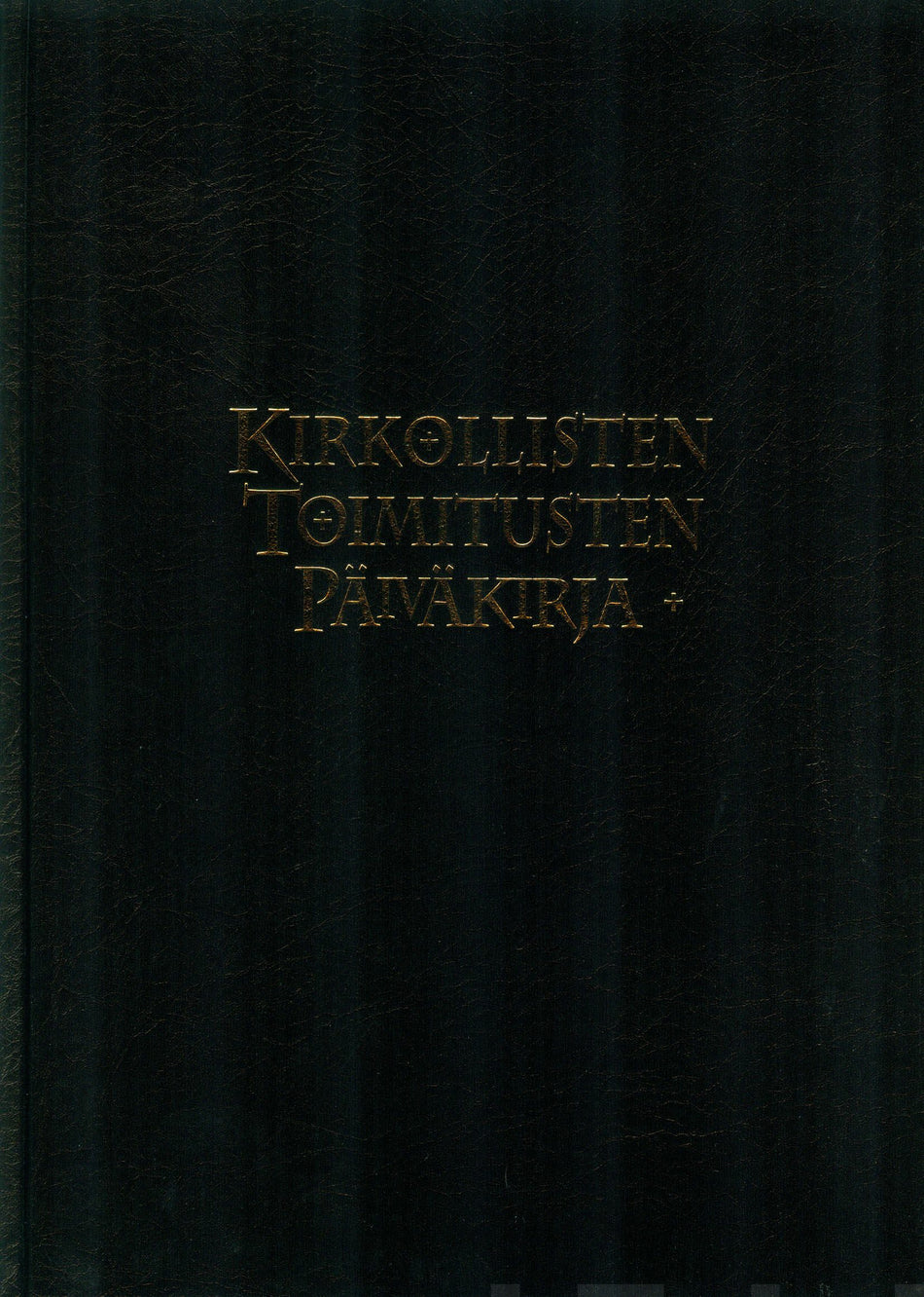Valokuva kirjasta  Kirkollisten toimitusten päiväkirja, kuuluu tuoteryhmään Uskonto raamatut.