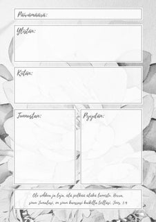 Minun rukouspäiväkirjani