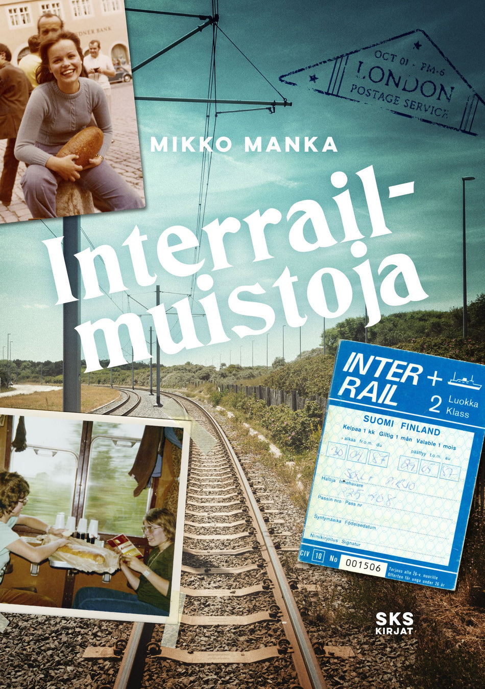 Valokuva kirjasta Mikko Manka Interrail-muistoja, kuuluu tuoteryhmään Matkat.
