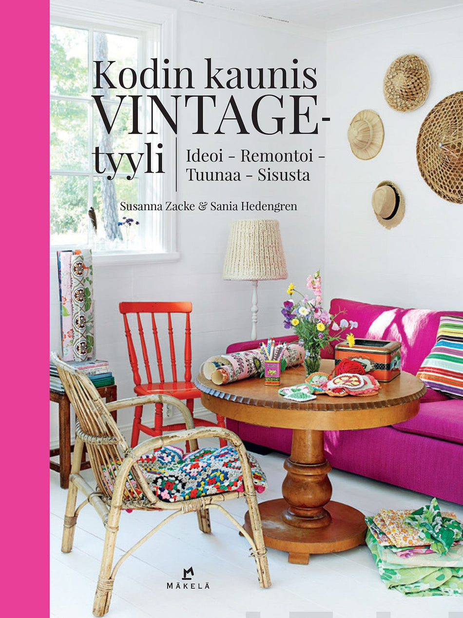 Valokuva kirjasta Susanna Zacke / Sania Hedengren Kodin kaunis vintagetyyli, kuuluu tuoteryhmään Keittokirjat sisustus.