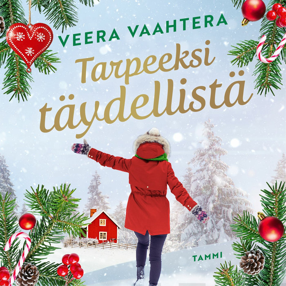 Valokuva kirjasta Veera Vaahtera Tarpeeksi täydellistä, kuuluu tuoteryhmään Äänikirjat kauno.