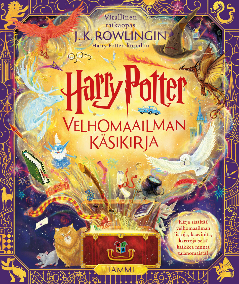 Valokuva kirjasta J.K. Rowling Harry Potter. Velhomaailman käsikirja, kuuluu tuoteryhmään Nuorten romaanit.
