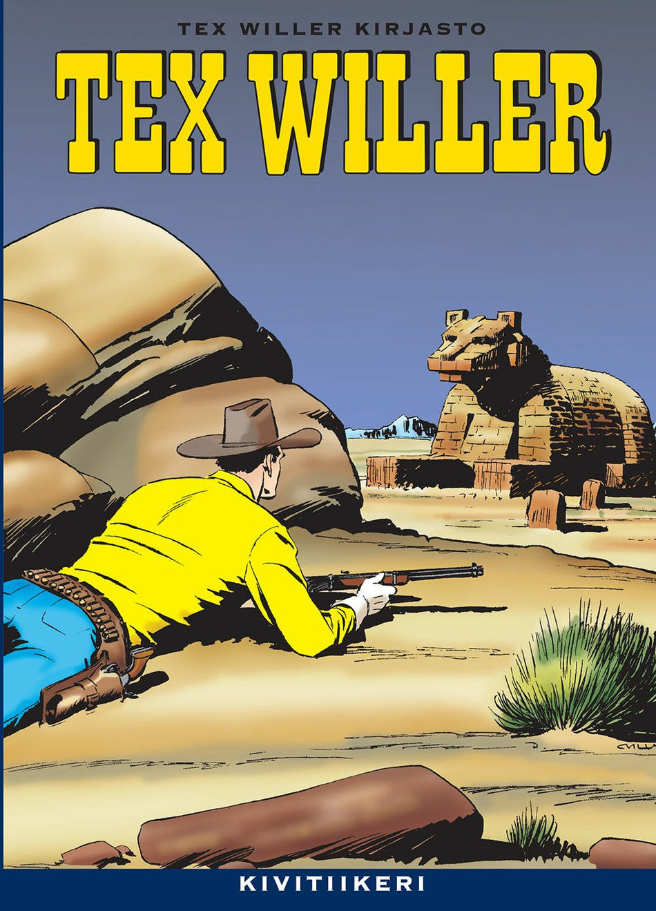 Valokuva kirjasta Gianluigi Bonelli / Aurelio Galleppini Tex Willer Kirjasto 15: Kivitiikeri, kuuluu tuoteryhmään Sarjakuvat.
