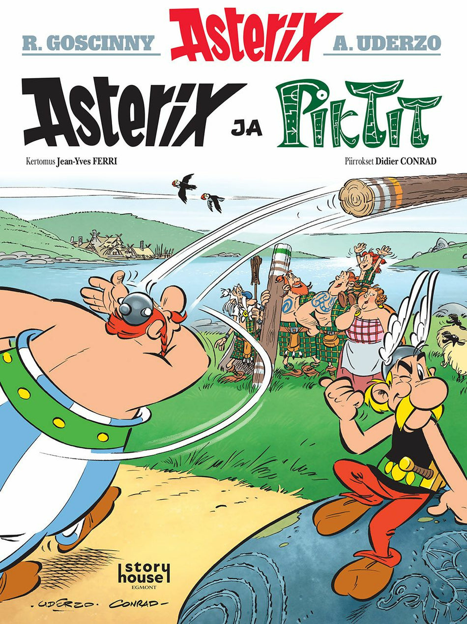 Valokuva kirjasta Jean-Yves Ferri Asterix 35: Asterix ja piktit, kuuluu tuoteryhmään Sarjakuvat.