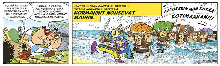 Asterix 9: Asterix ja normannien maihinnousu