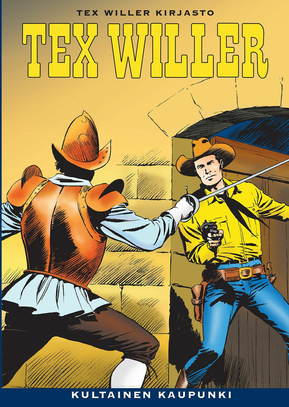 Valokuva kirjasta Gianluigi Bonelli Tex Willer Kirjasto 22: Kultainen kaupunki, kuuluu tuoteryhmään Sarjakuvat.
