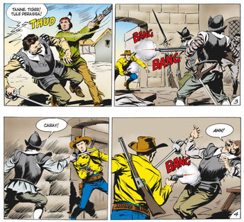 Tex Willer Kirjasto 22: Kultainen kaupunki