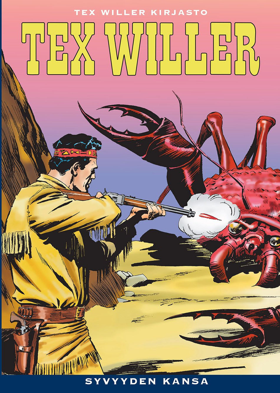 Valokuva kirjasta Gianluigi Bonelli Tex Willer Kirjasto 24: Syvyyden kansa, kuuluu tuoteryhmään Sarjakuvat.