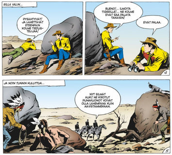 Tex Willer Kirjasto 26: Poltettu maa