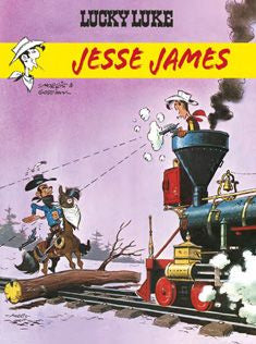 Valokuva kirjasta Rene Goscinny Lucky Luke 35: Jesse James, kuuluu tuoteryhmään Sarjakuvat.