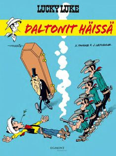 Valokuva kirjasta X. Fauche / J. Léturgie Lucky Luke 62: Daltonit häissä, kuuluu tuoteryhmään Sarjakuvat.