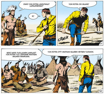 Tex Willer Kirjasto 27: Mohikaanien jäljillä