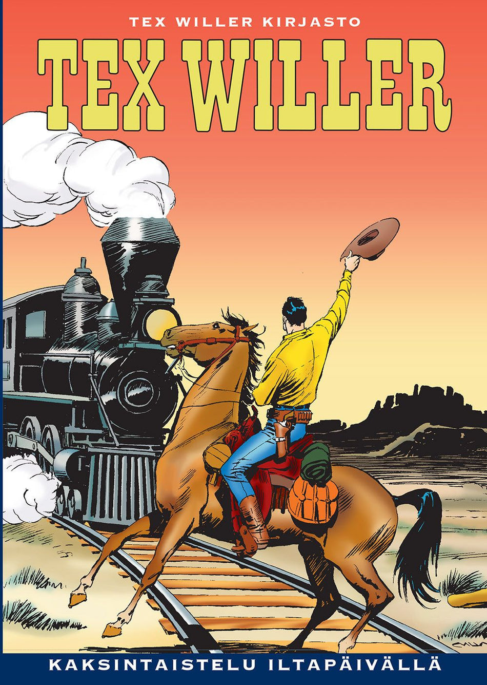 Valokuva kirjasta Gianluigi Bonelli Tex Willer Kirjasto 28: Kaksintaistelu iltapäivällä, kuuluu tuoteryhmään Sarjakuvat.
