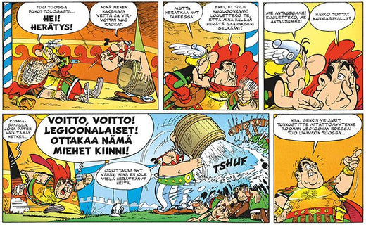 Asterix 5: Asterix lyö vetoa