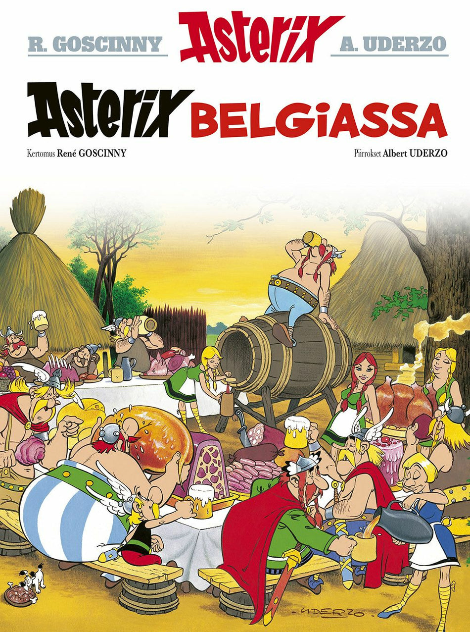 Valokuva kirjasta René Goscinny Asterix 24: Asterix Belgiassa, kuuluu tuoteryhmään Sarjakuvat.