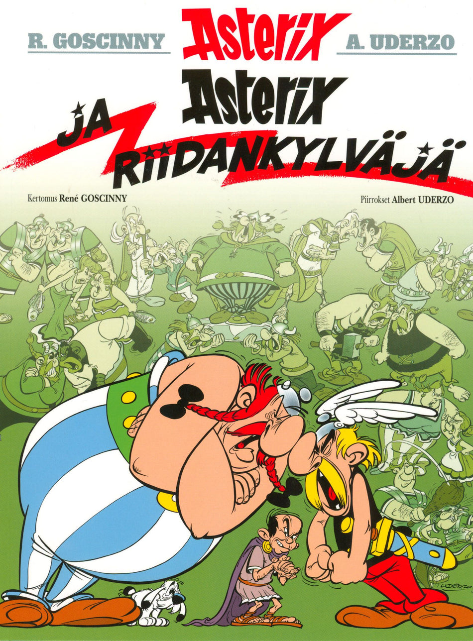 Valokuva kirjasta Rene Goscinny Asterix 15: Asterix ja riidankylväjä, kuuluu tuoteryhmään Sarjakuvat.