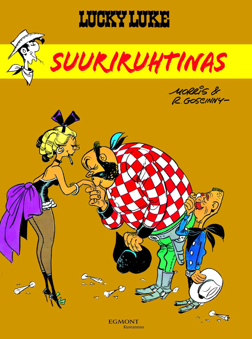 Valokuva kirjasta Rene Goscinny Lucky Luke 40: Suuriruhtinas, kuuluu tuoteryhmään Sarjakuvat.