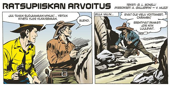 Tex Willer Kirjasto 33: Verta hiekassa