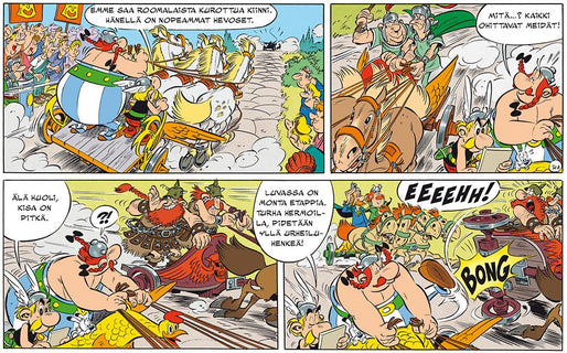Asterix 37: Kilpa-ajo halki Italian
