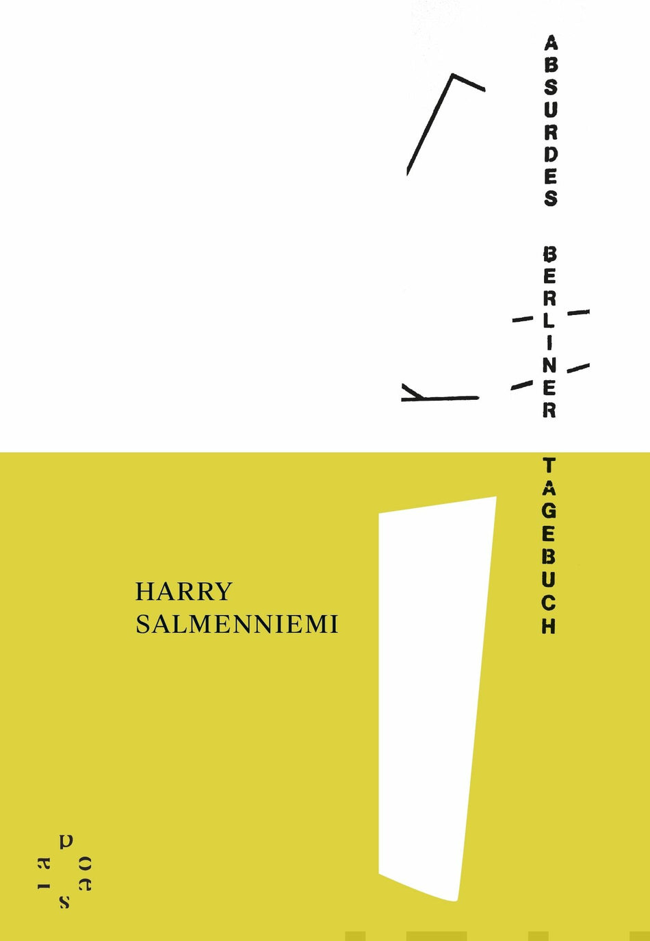Valokuva kirjasta Harry Salmenniemi Absurdes Berliner Tagebuch, kuuluu tuoteryhmään Taiteet.