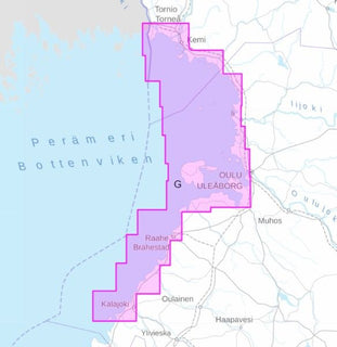 Merikarttasarja G Perämeri/Bottenviken 1:50 000