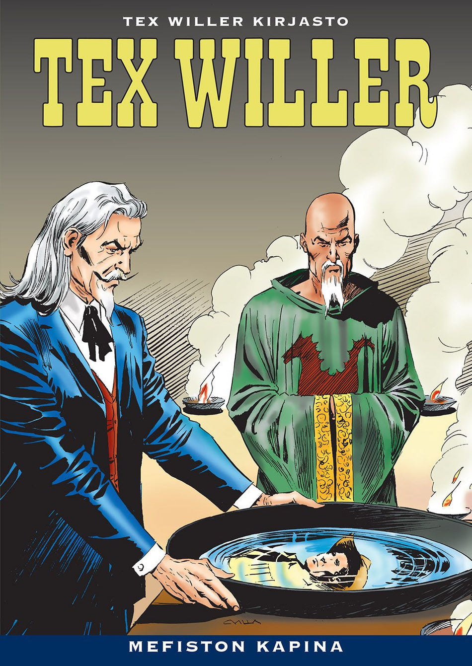 Valokuva kirjasta Gianluigi Bonelli / Aurelio Galleppinni Tex Willer Kirjasto 38: Mefiston kapina, kuuluu tuoteryhmään Sarjakuvat.