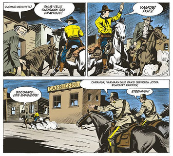 Tex Willer Kirjasto 40: Katkaistu keihäs