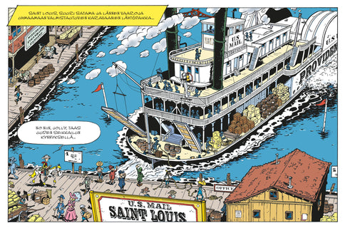 Lucky Luke uudet seikkailut 11: Luvattu maa