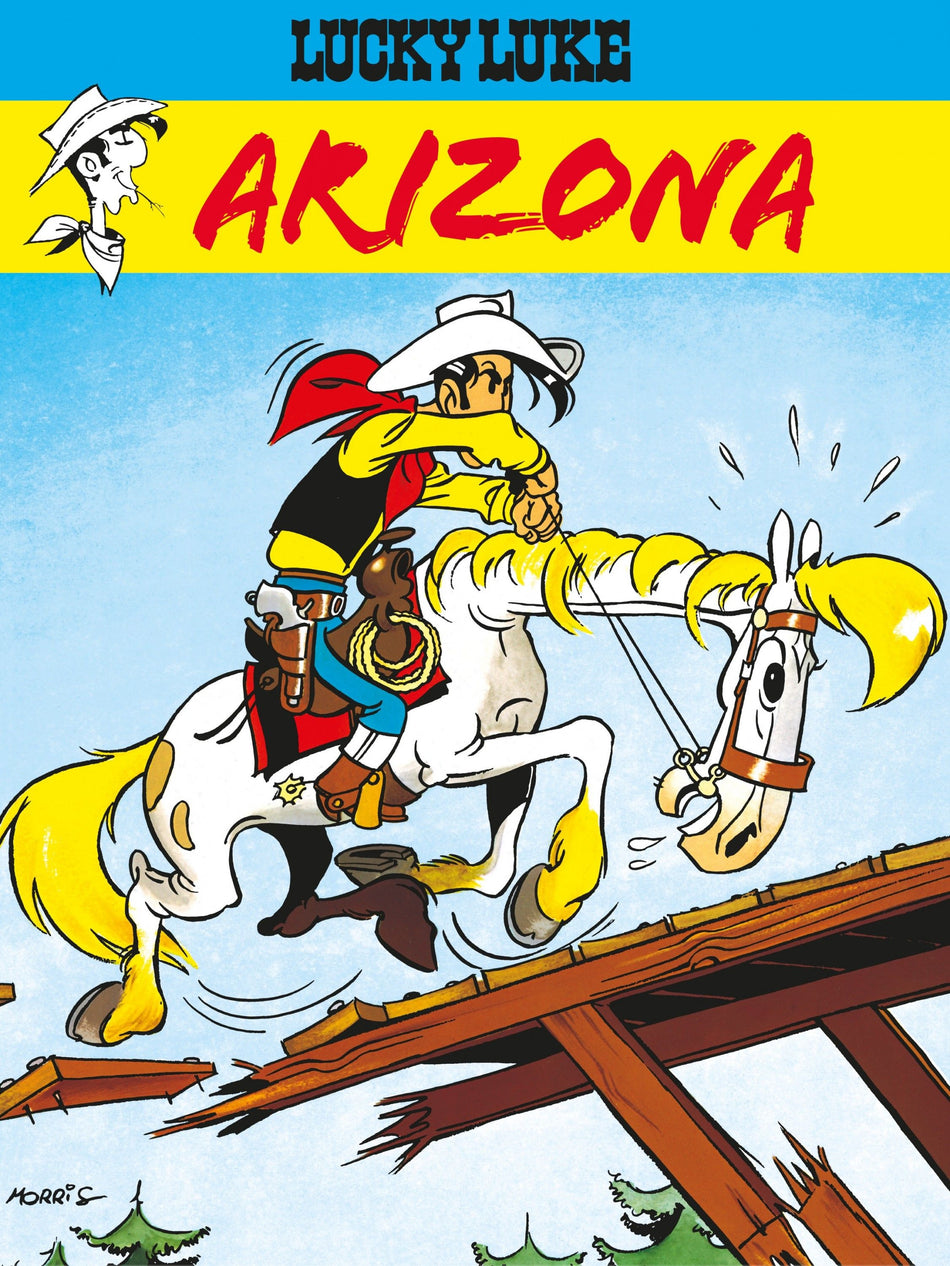 Valokuva kirjasta Morris Lucky Luke 3: Arizona, kuuluu tuoteryhmään Sarjakuvat.