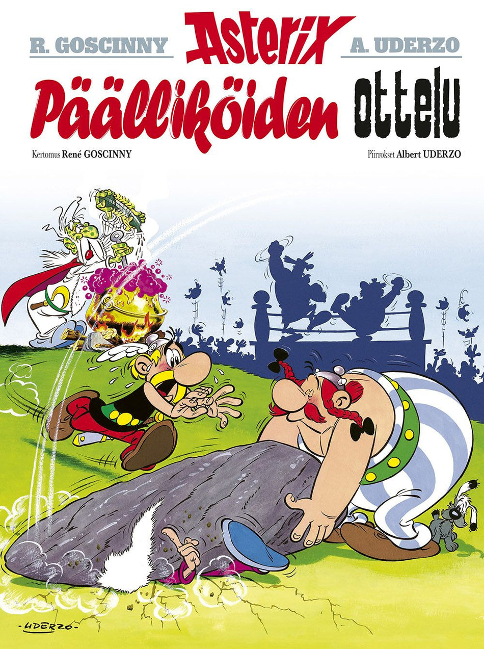 Valokuva kirjasta René Goscinny Asterix 7: Päälliköiden ottelu, kuuluu tuoteryhmään Sarjakuvat.