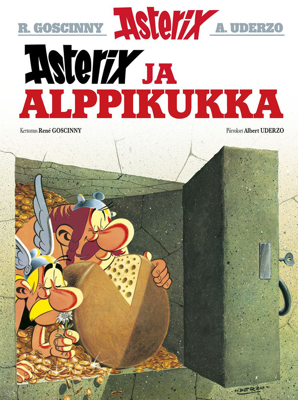 Valokuva kirjasta René Goscinny Asterix 16: Asterix ja alppikukka, kuuluu tuoteryhmään Sarjakuvat.