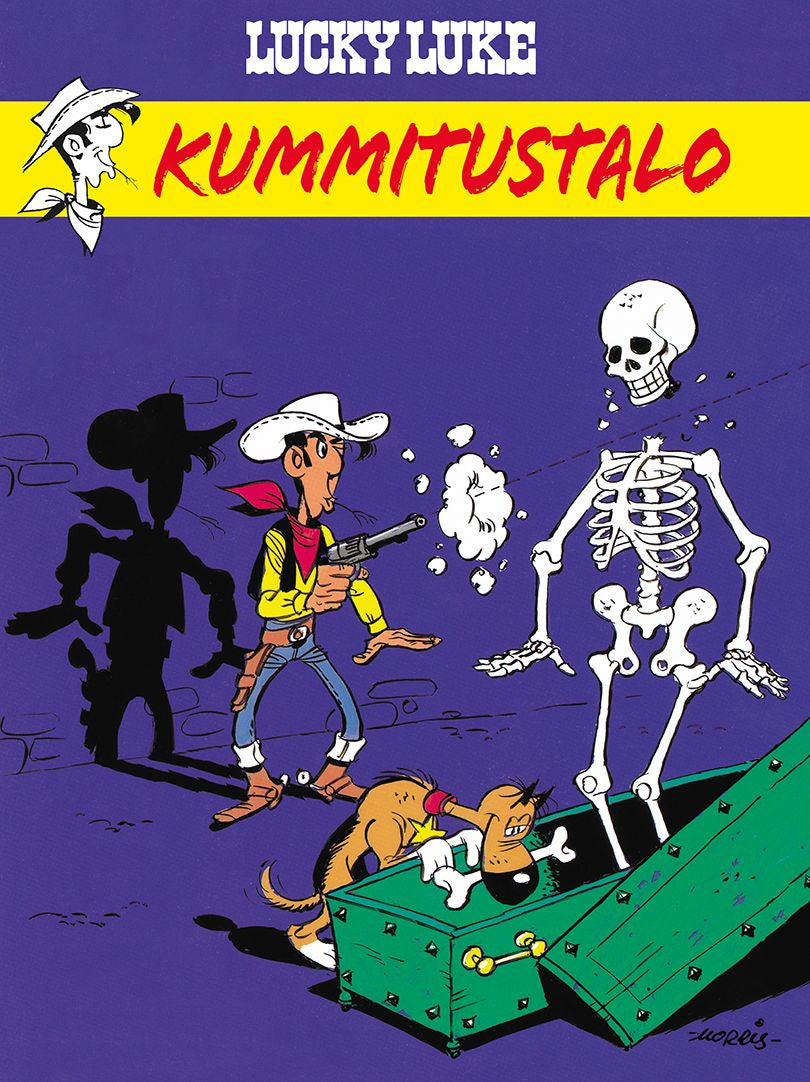 Valokuva kirjasta Claude Guylouis / X. Fauche / J. Léturgie Lucky Luke 56: Kummitustalo, kuuluu tuoteryhmään Sarjakuvat.