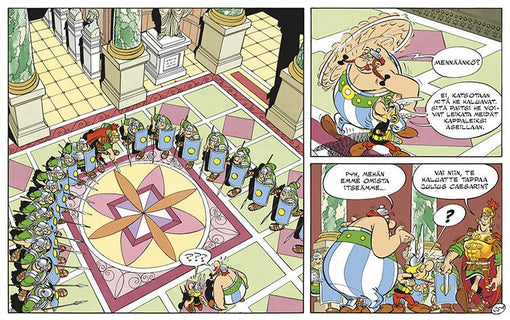 Asterix 18: Asterix ja Caesarin laakeriseppele