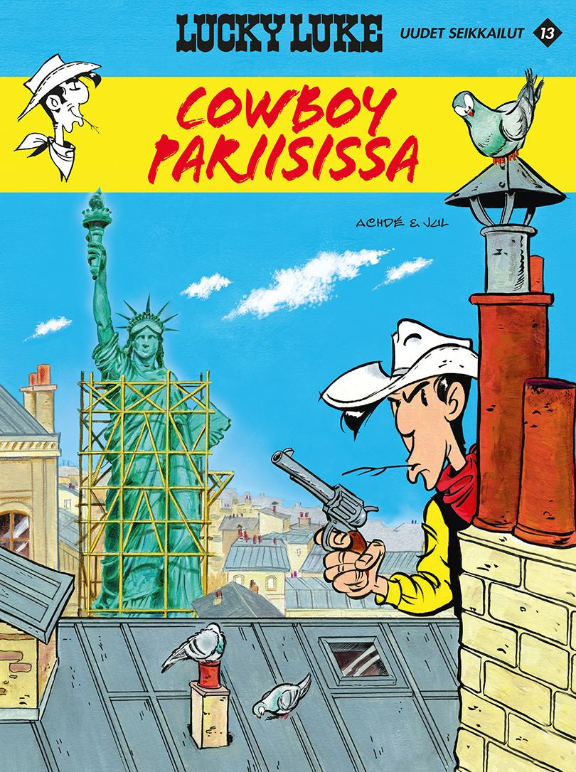 Valokuva kirjasta Jul Lucky Luke uudet seikkailut 13: Cowboy Pariisissa, kuuluu tuoteryhmään Sarjakuvat.