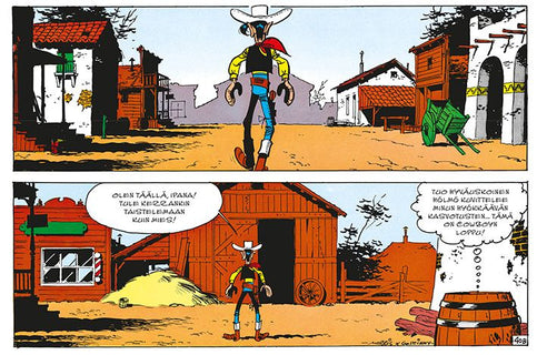 Lucky Luke 28: Saattue Uuteen Meksikoon
