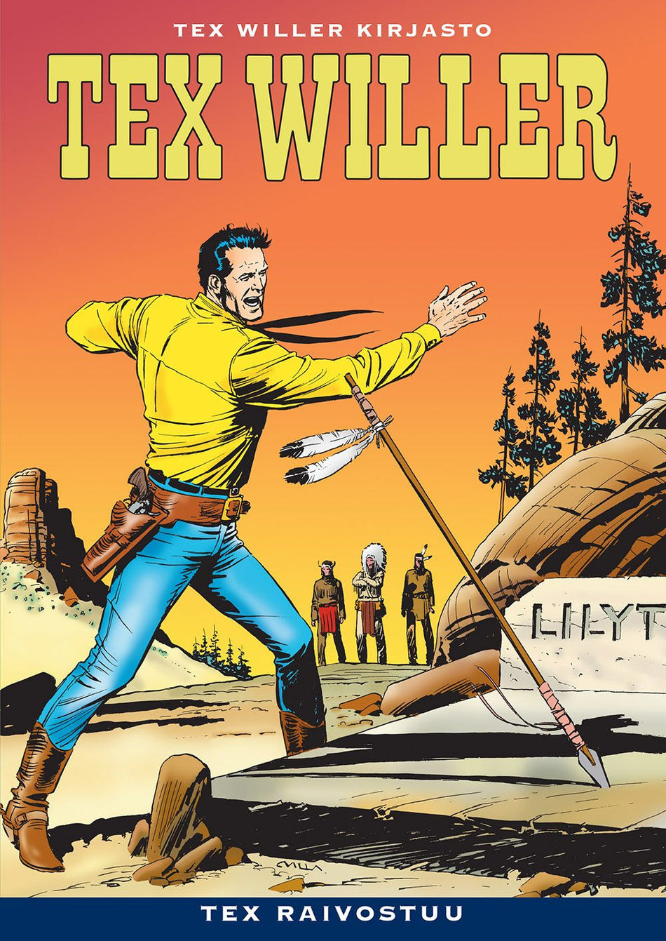 Valokuva kirjasta Gianluigi Bonelli Tex Willer Kirjasto 48: Tex raivostuu, kuuluu tuoteryhmään Sarjakuvat.